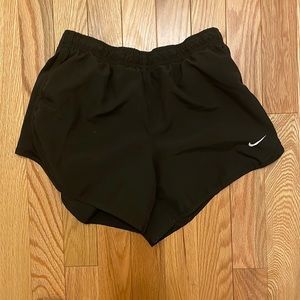 Nike Dri-Fit athletic shorts, black, girls’ large